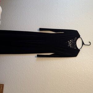 Together Black Long Sleeve Dress